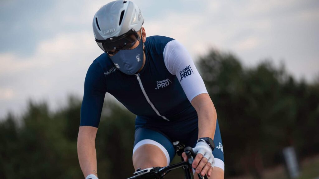 Maseczka sportowa Prawie.PRO. Wizualizacja