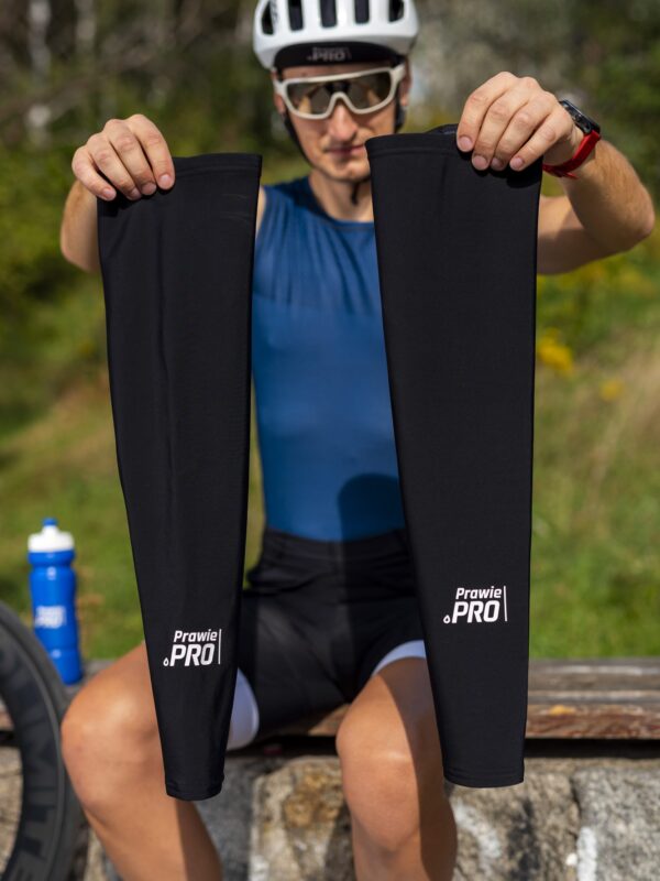 Alternative view of Nogawki Ocieplacze Kolarskie Prawie.PRO Czarne Unisex