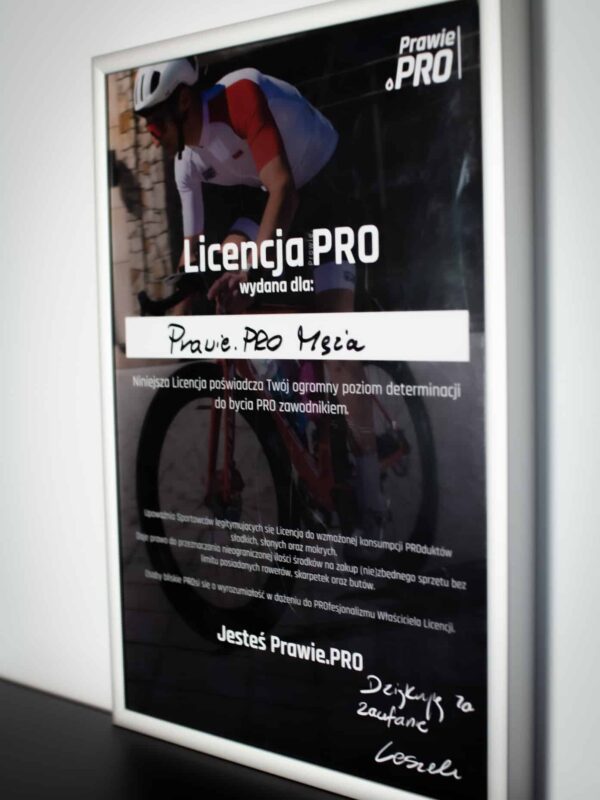 Alternative view of Imienna Licencja Prawie.PRO + Zestaw naklejek