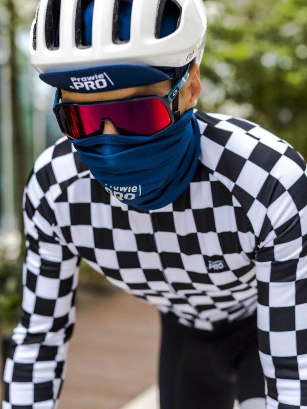 Komin kolarski, do biegania oddychający Prawie.PRO HD Granatowy