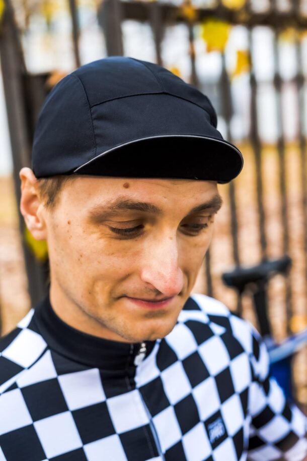 Czapka kolarska z daszkiem termoaktywna Prawie.PRO 400W Gore-Tex®