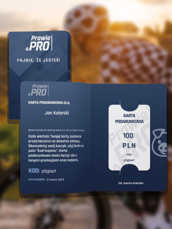 Cyfrowa Karta Podarunkowa Prawie.PRO
