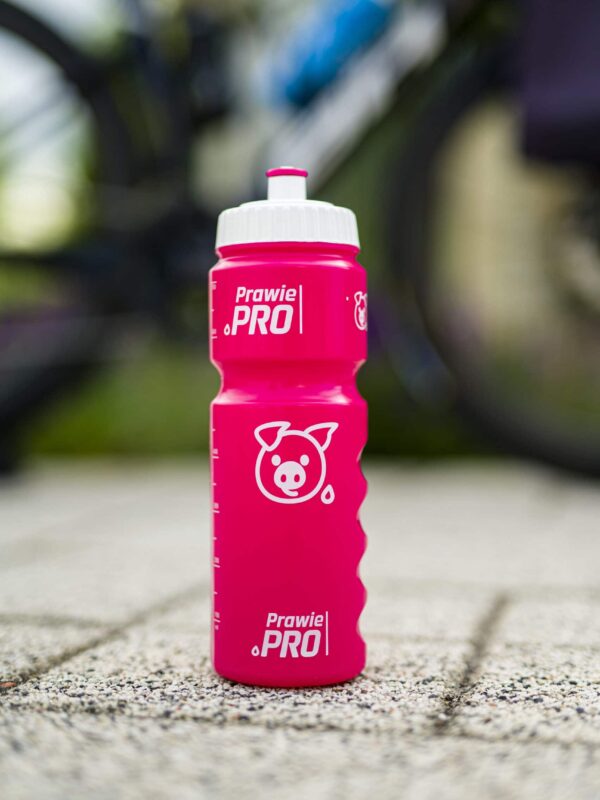 Bidon Prawie.PRO 400W Bio 750 ml Różowy