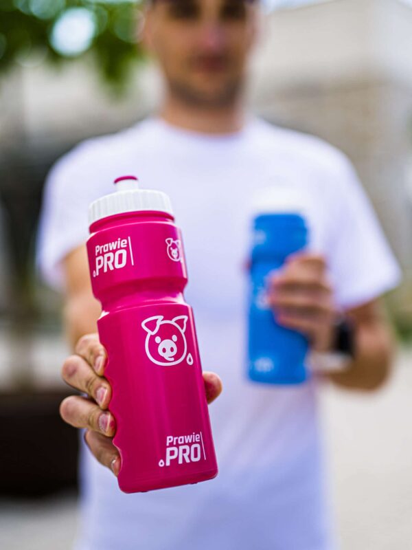 Alternative view of Bidon Prawie.PRO 400W Bio 750 ml Różowy