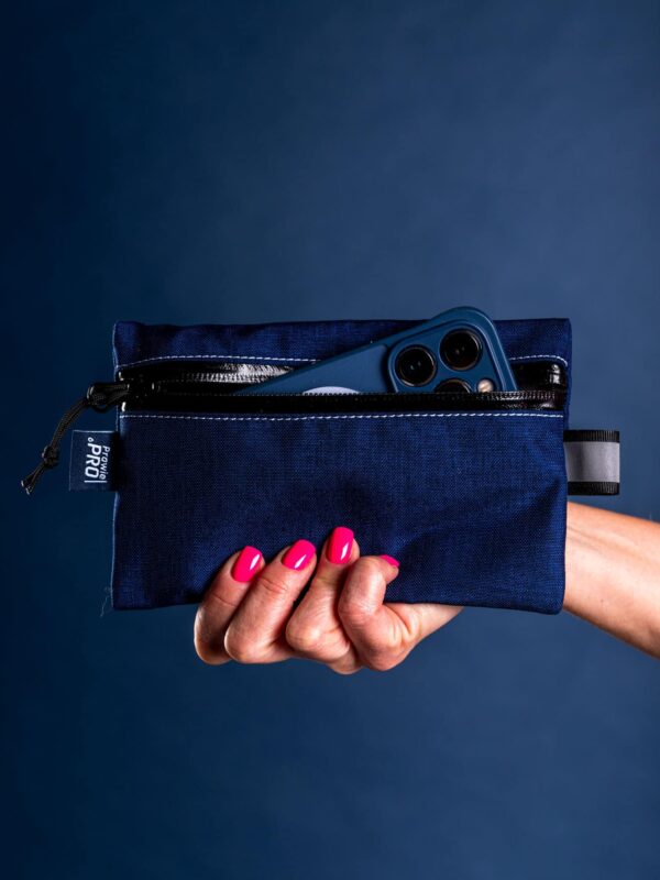 Portfel Kolarski Prawie.PRO CORDURA® Granatowy