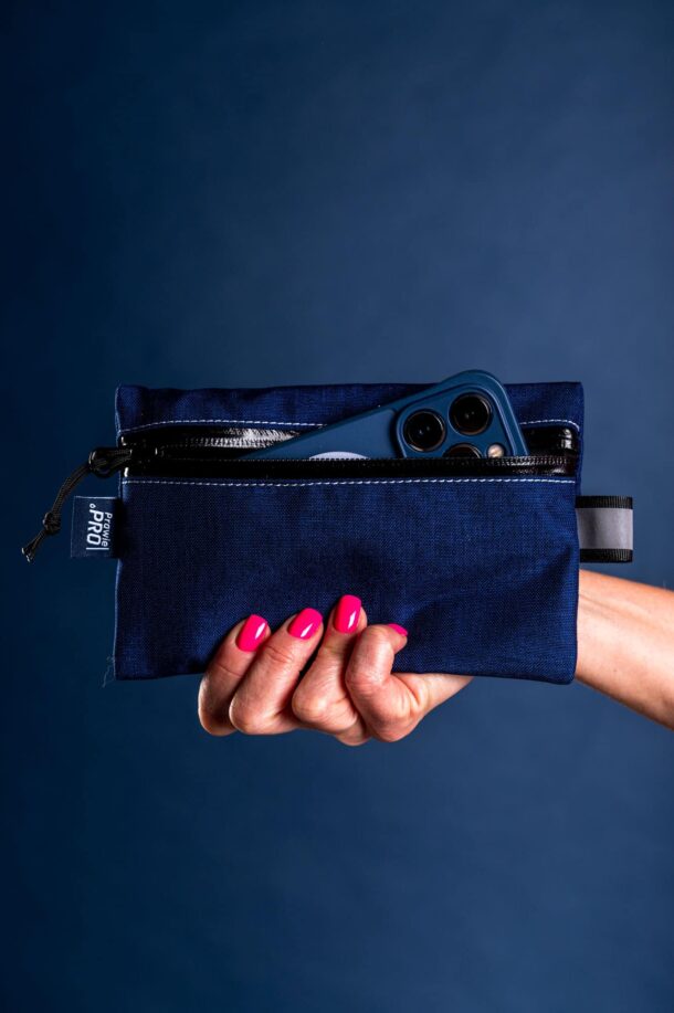 Portfel Kolarski Prawie.PRO CORDURA® Granatowy