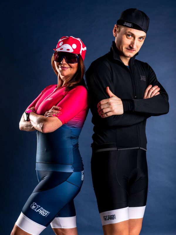 Alternative view of Czapka kolarska z daszkiem Prawie.PRO 300W Czarna