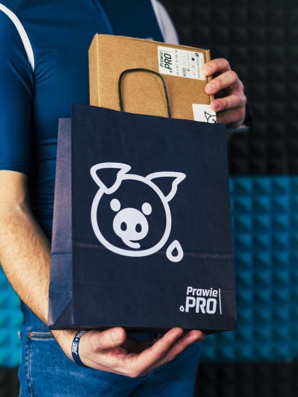 Papierowa torba prezentowa Prawie.PRO