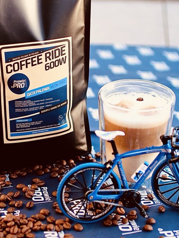 Kolarska Kawa Ziarnista Coffee Ride 600W Speciality 1KG Świeżo Palona
