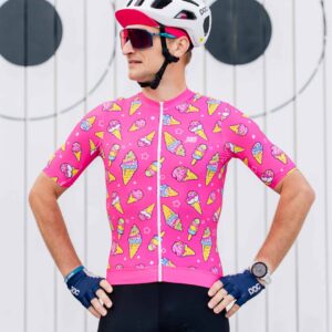 Koszulka kolarska męska Prawie.PRO 350W. Lody