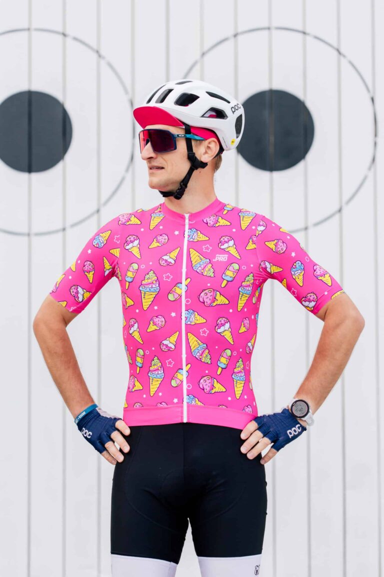 Koszulka kolarska męska Prawie.PRO 350W. Lody