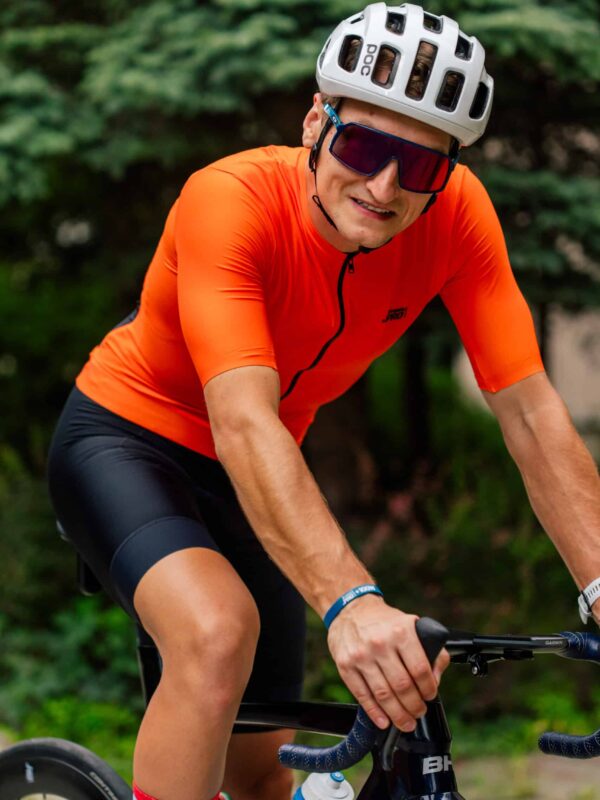 Alternative view of Koszulka kolarska męska Prawie.PRO 350W. Orange