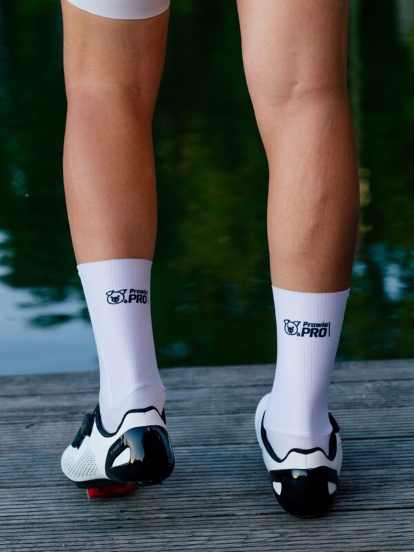 Skarpetki kolarskie Aero Prawie.PRO 400W Białe