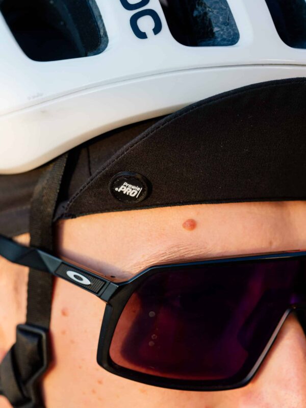 Alternative view of Czapka kolarska z daszkiem Prawie.PRO 400W Czarna