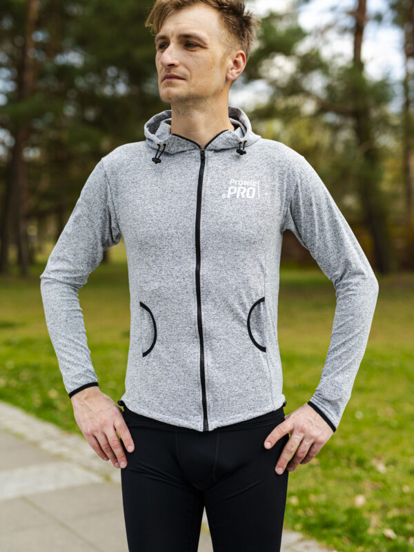 Bluza funkcjonalna Prawie.PRO Unisex Szara