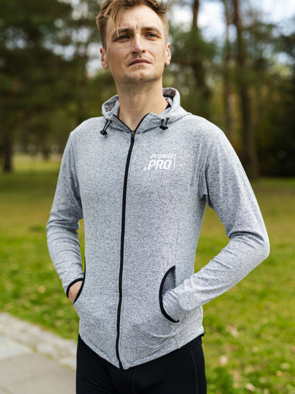 Alternative view of Bluza funkcjonalna Prawie.PRO Unisex Szara