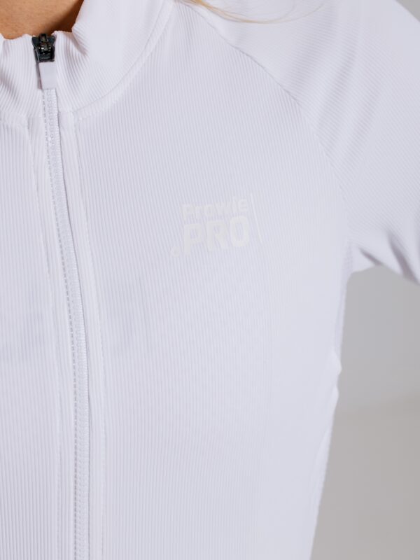 Bluza kolarska męska Prawie.PRO 190W Chillight. Biała - obrazek 9